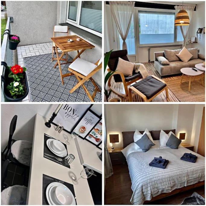 Moderne Ruhige Wohnung Bochum Angebunden Bagian luar foto